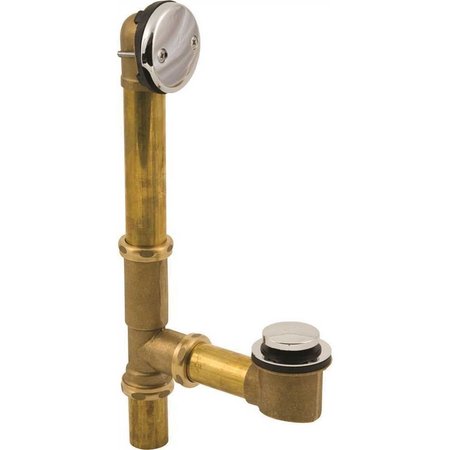 PROPLUS TOE TOUCH WASTE AND OVERFLOW BRASS Finish BD1523